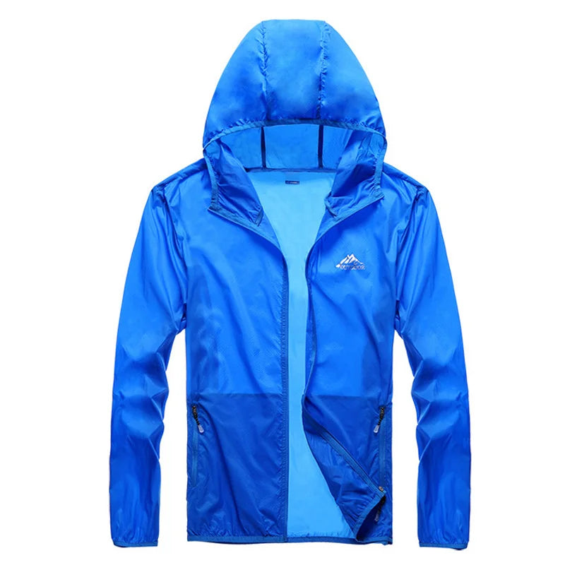 Women Cycling Jersey Men Bike Wind Jacket Waterproof Sun Protection Wind Jacket UV Windbreaker Hiking Hunting Fishing Clothes