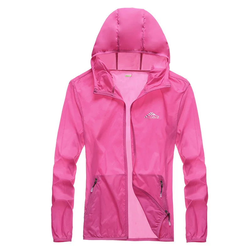 Women Cycling Jersey Men Bike Wind Jacket Waterproof Sun Protection Wind Jacket UV Windbreaker Hiking Hunting Fishing Clothes