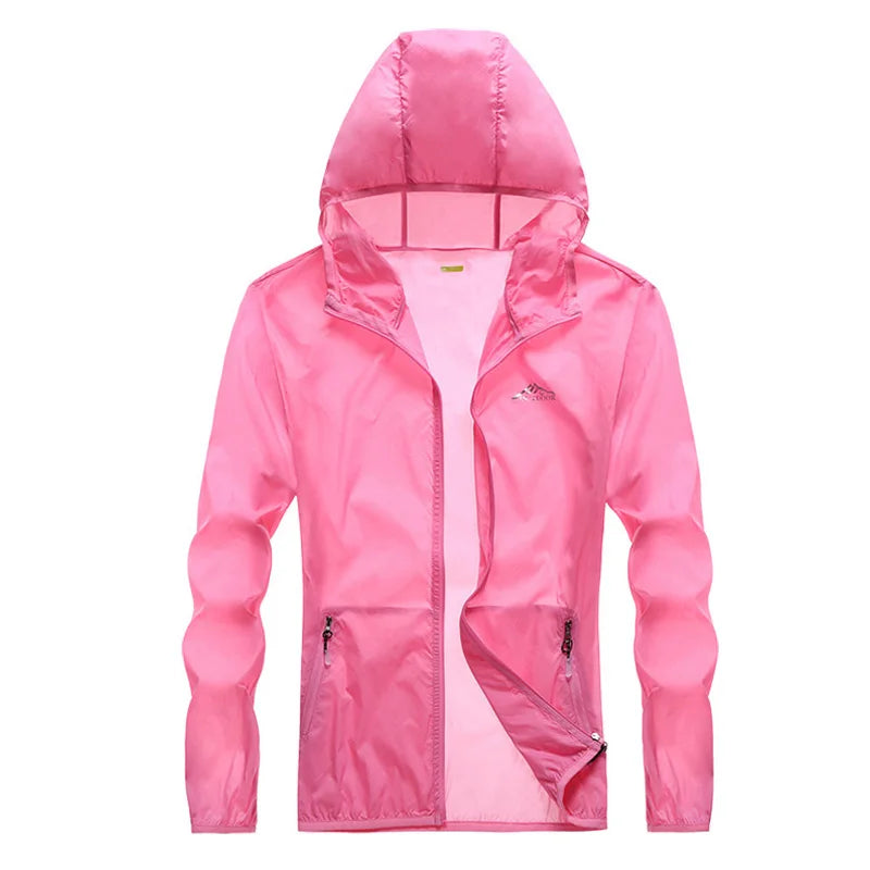 Women Cycling Jersey Men Bike Wind Jacket Waterproof Sun Protection Wind Jacket UV Windbreaker Hiking Hunting Fishing Clothes