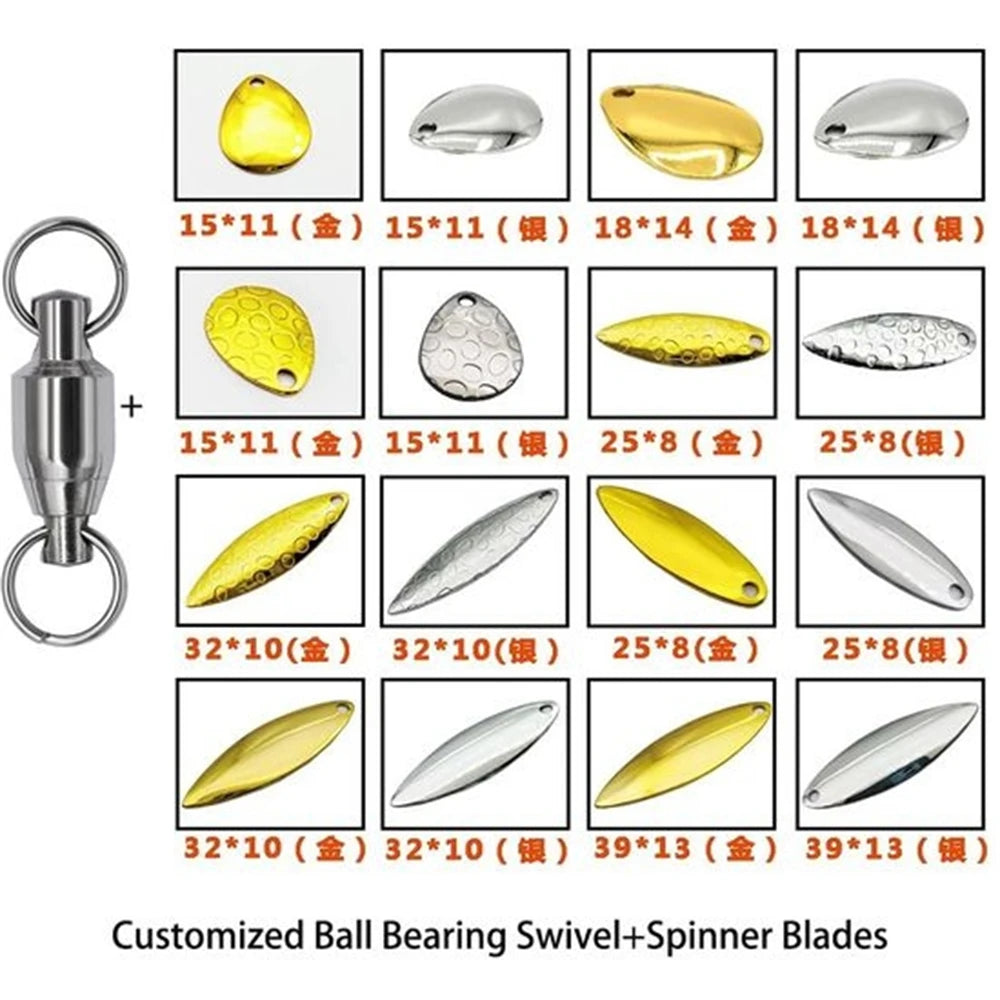 Factory Customized Fishing Hook Swivel Clip Snap Line Lure Bait Fisheries Fishing Material Accessories Pesca Wholesale By Bulk