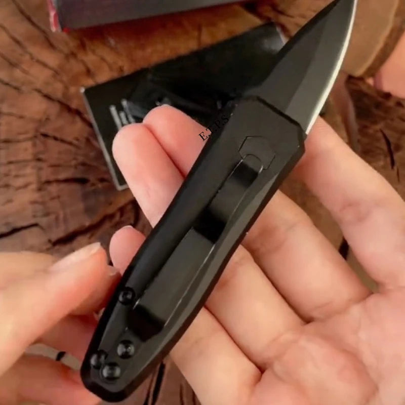 Ks Launch Series Folding Pocket Knife Lightweight Handle for Camping Fishing Hunting Outdoor Tools Used for Daily Carrying