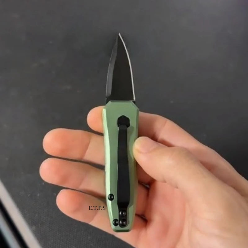 Ks Launch Series Folding Pocket Knife Lightweight Handle for Camping Fishing Hunting Outdoor Tools Used for Daily Carrying