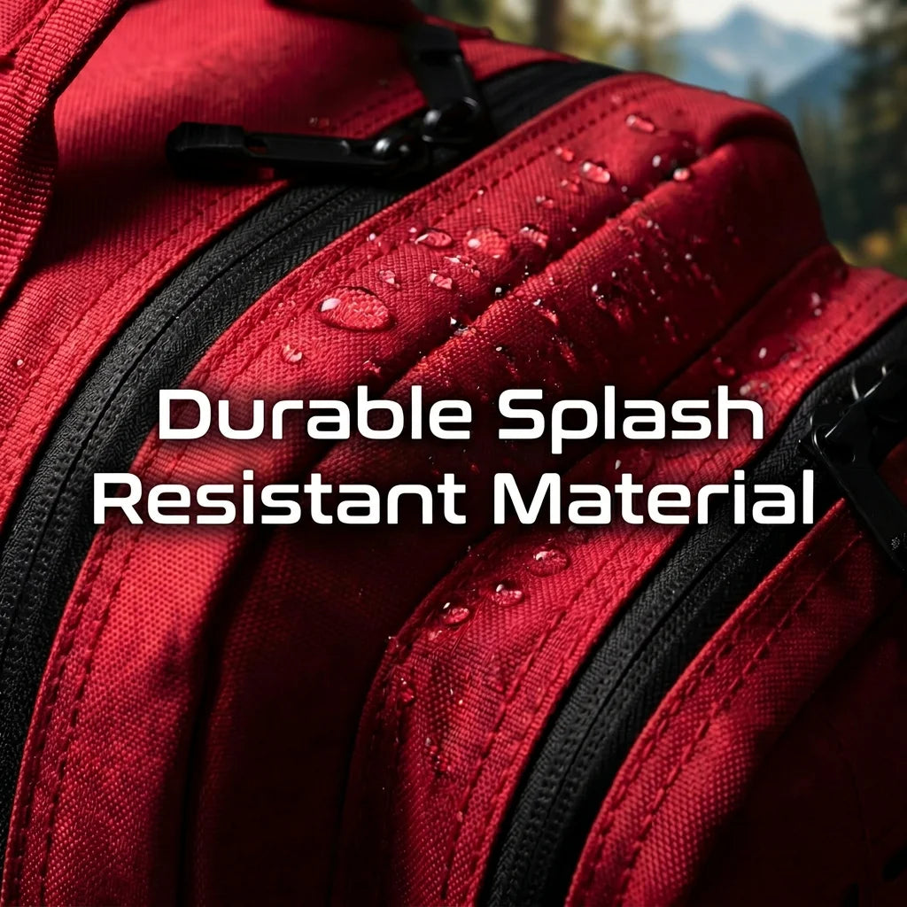 45L Tactical Backpack For Men With MOLLE Webbing System Outdoor Survival Gym Fitness Hiking Rucksack Dual Cup Holders Camping Travel Daily Work Commute Large Capacity Storage Backpack