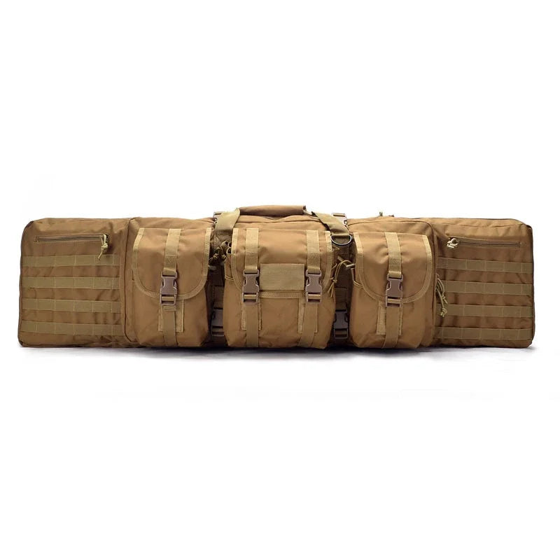 93CM/108CM/118CM/142CM Outdoor Hunting Gun Set Backpack Double Rifle Holster Equipment Camouflage Bag Large Capacity Backpack