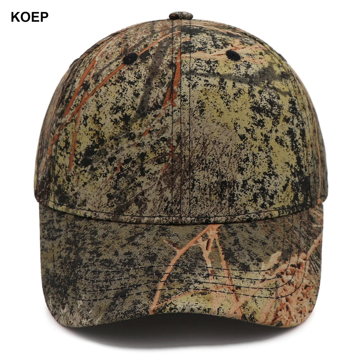 KOEP New Outdoor Jungle Fishing Baseball Hat Cap Man Camouflage Hunting Hat Casquette Bone Cotton Rucker Camo Snapback Dad Caps