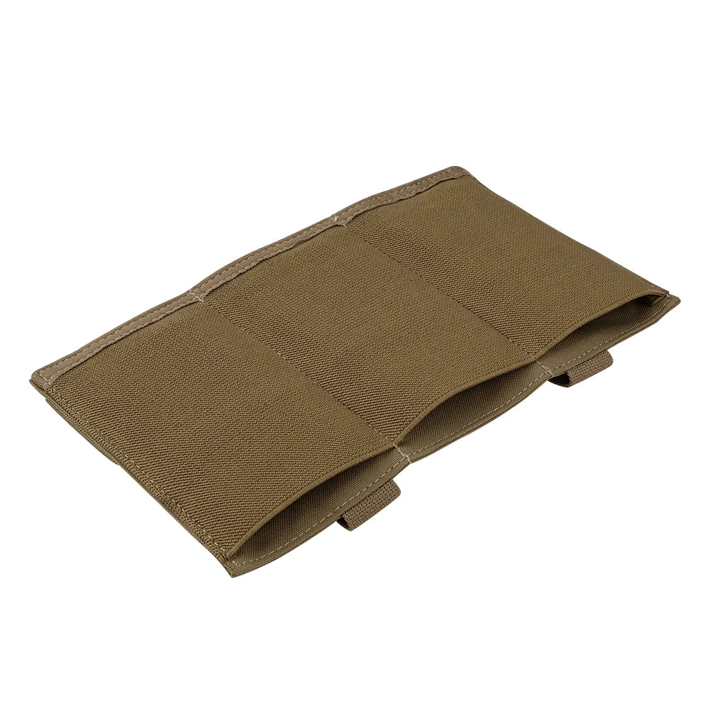 KRYDEX Fast Draw Tactical Molle Elastic Triple 5.56 .223 M4 M16 AR Magazine Pouch Mag Carrier Holster Hunting Vest Accessories