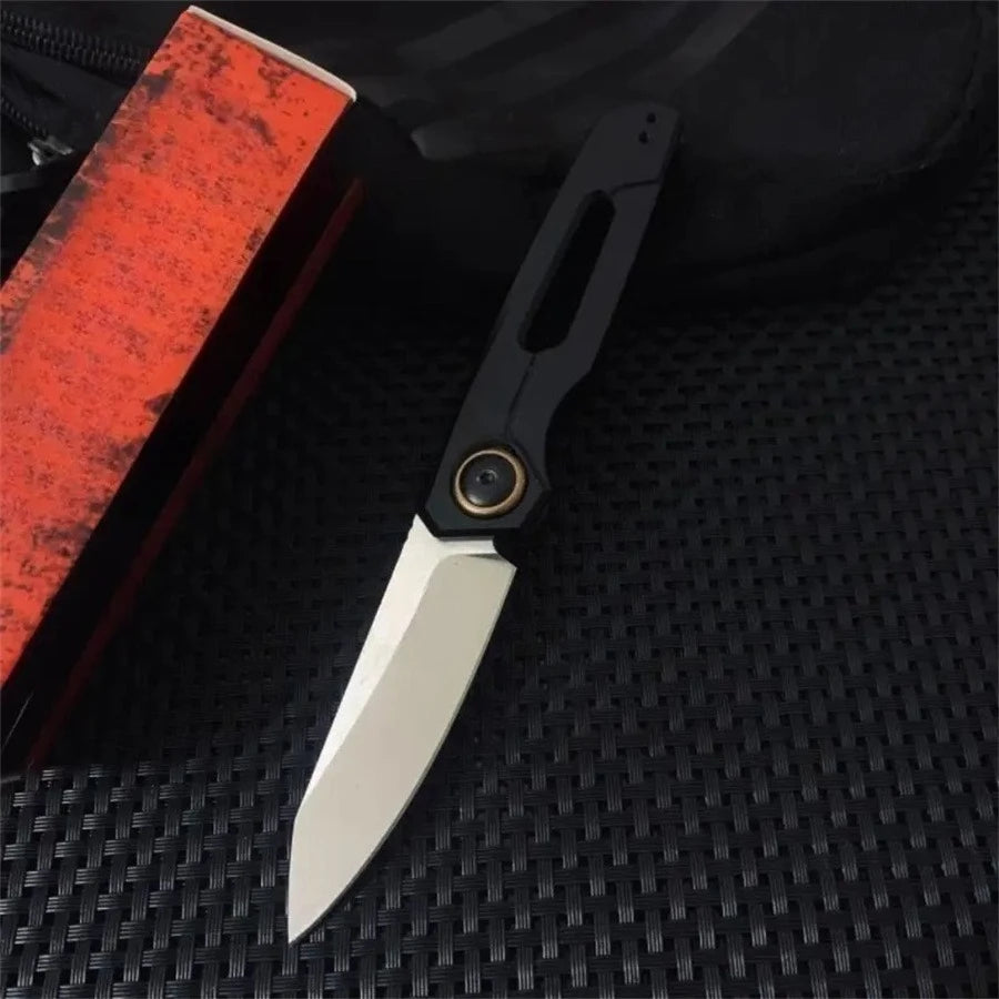 Ks Launch Series Folding Pocket Knife Lightweight Handle for Camping Fishing Hunting Outdoor Tools Used for Daily Carrying