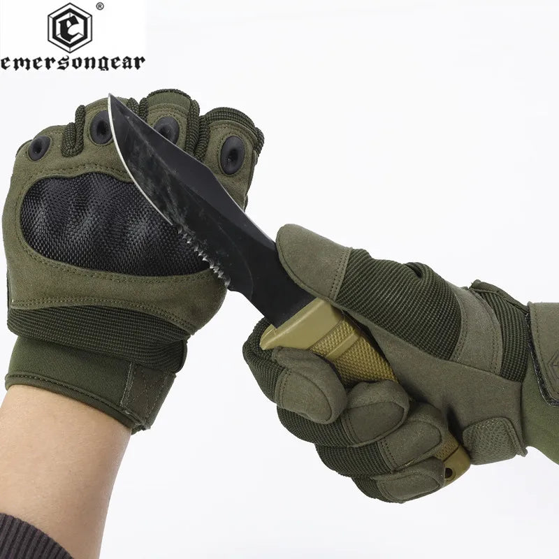 Outdoor Tactical All Gloves  Training  Sport Climbing Shooting Hunting Riding Cycling Full Finger Anti-Skid Mittens