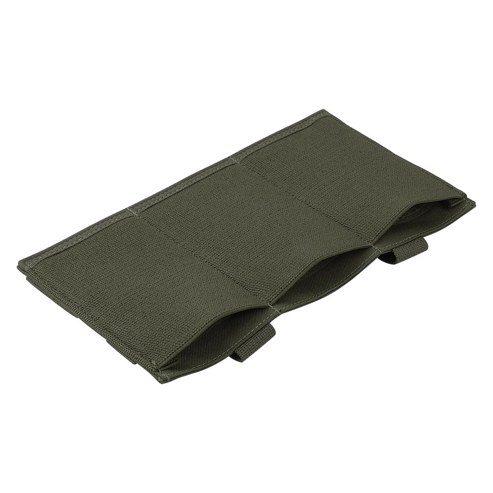 KRYDEX Fast Draw Tactical Molle Elastic Triple 5.56 .223 M4 M16 AR Magazine Pouch Mag Carrier Holster Hunting Vest Accessories