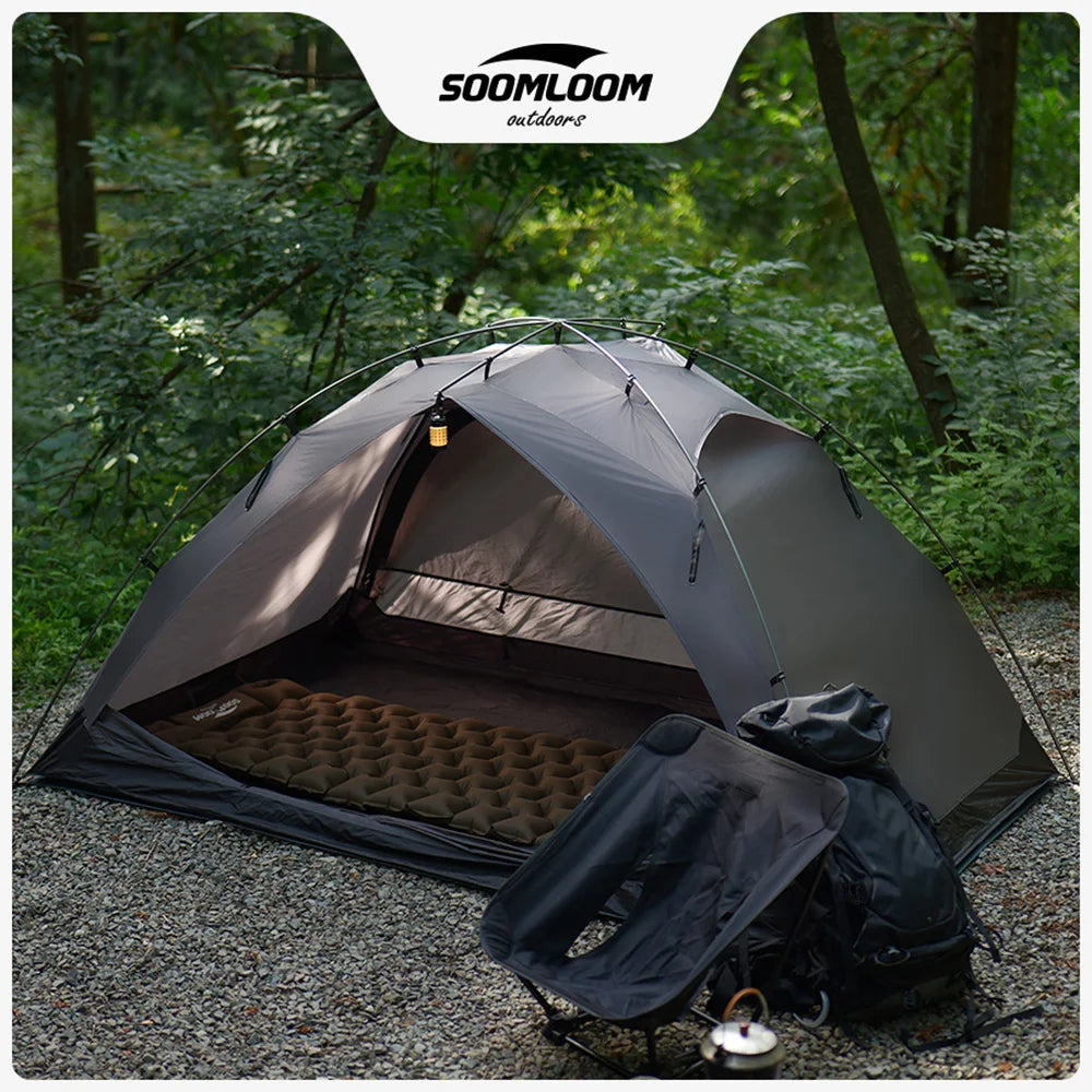 Soomloom 2 Person Outdoor Trekking Tent - Renatta Ultralight Portable Hiking Tent, Backpacking Tents for Camping Mountaineering Hiking, 20D Nylon Easy Setup Camp Shelter