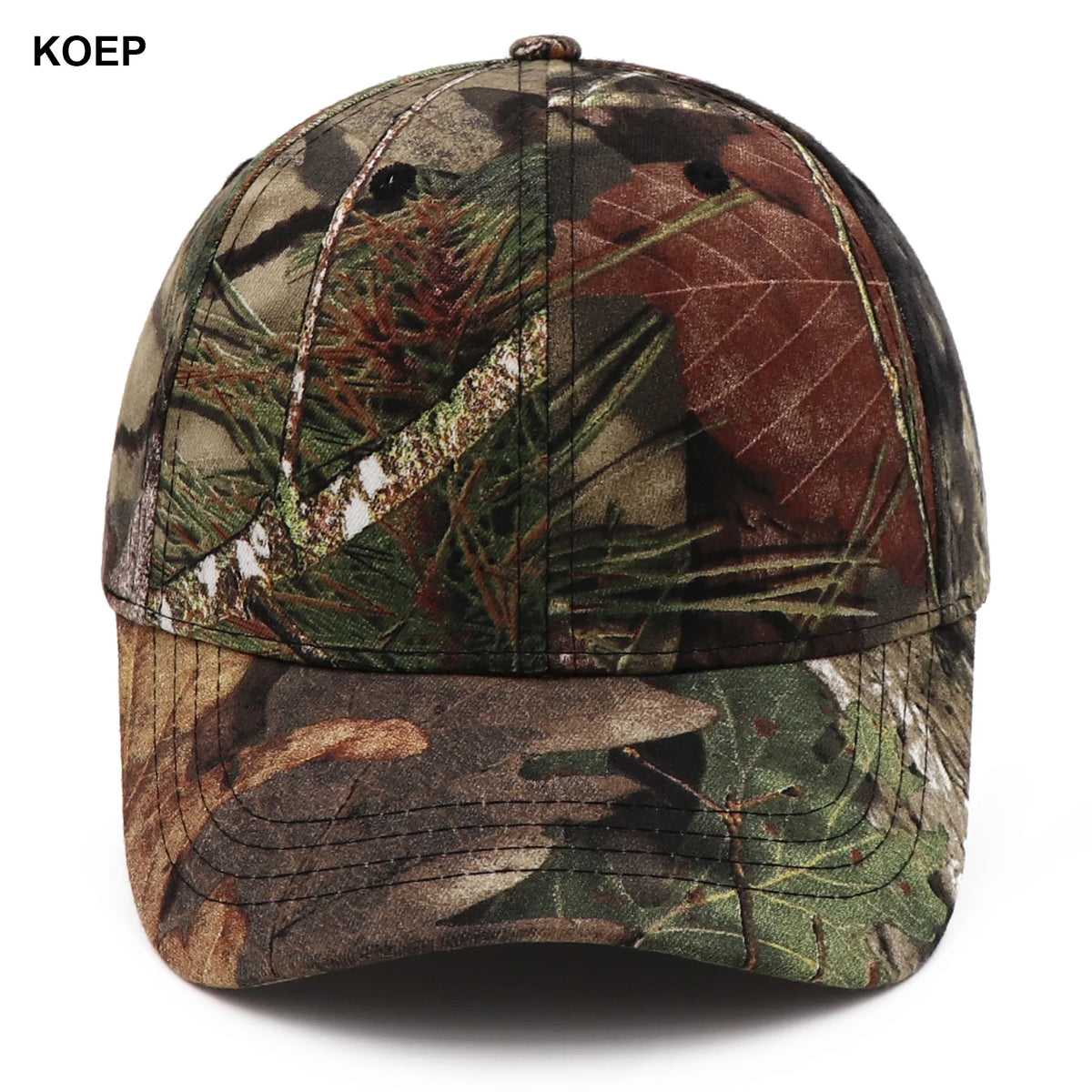 KOEP New Outdoor Jungle Fishing Baseball Hat Cap Man Camouflage Hunting Hat Casquette Bone Cotton Rucker Camo Snapback Dad Caps