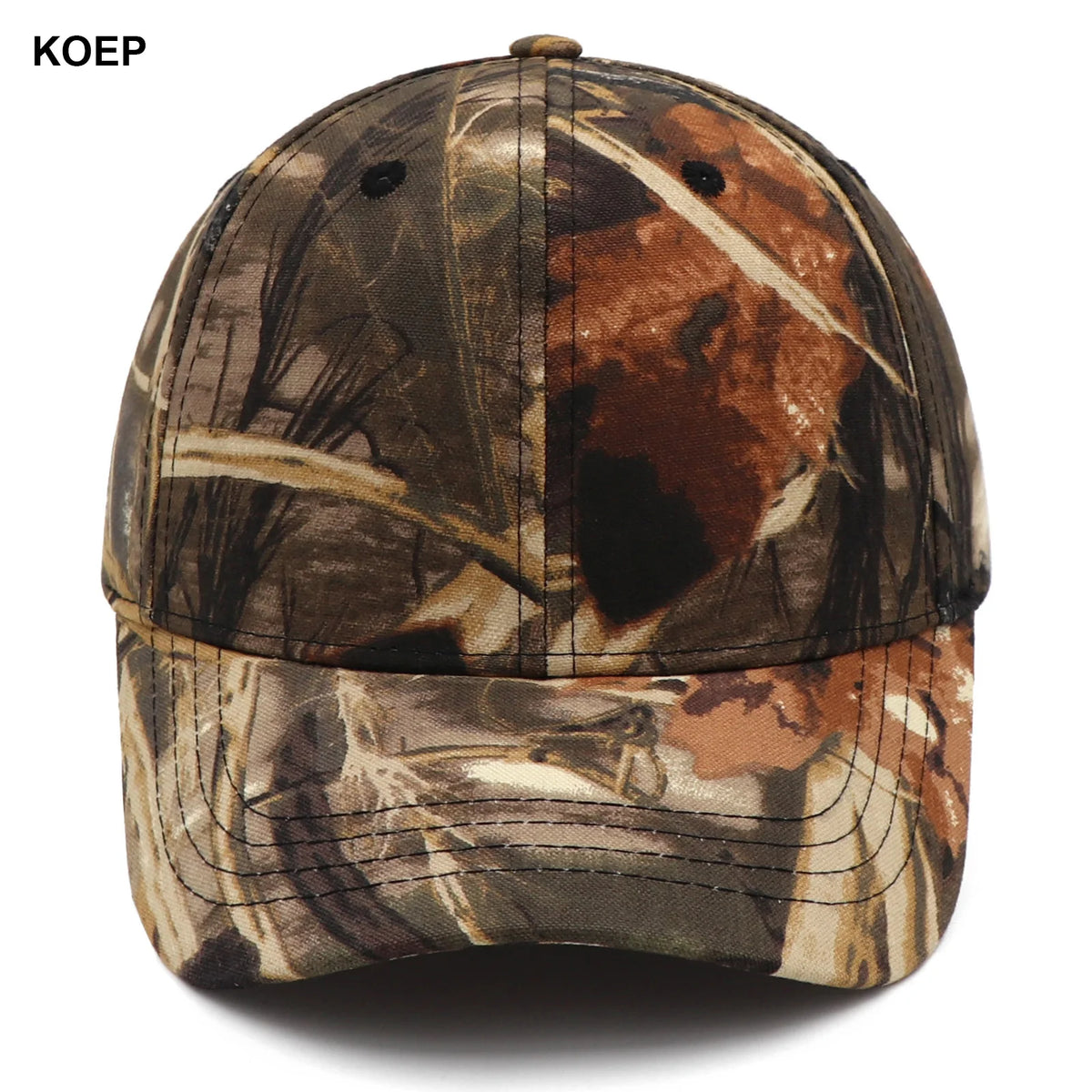KOEP New Outdoor Jungle Fishing Baseball Hat Cap Man Camouflage Hunting Hat Casquette Bone Cotton Rucker Camo Snapback Dad Caps