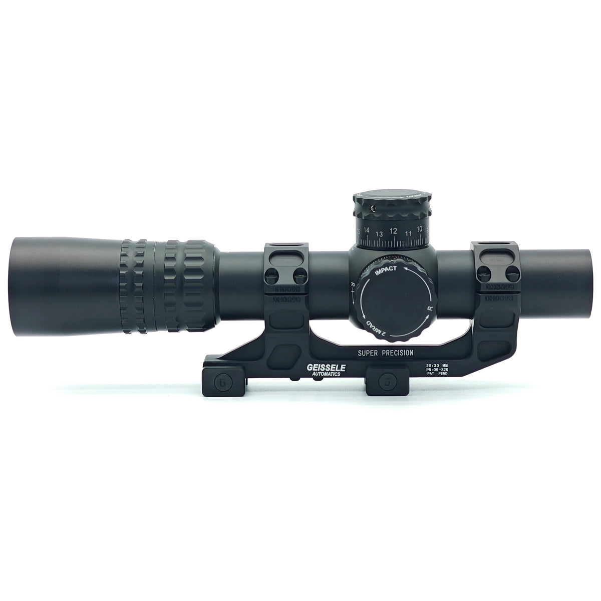 Tactical NX8 1-8x24mm (F1/FFP) 30mm Tube LPVO Riflescope Capped W/E Waterproof Fogproof Hunting Scope w/Zerostop, FC-Mil Reticle
