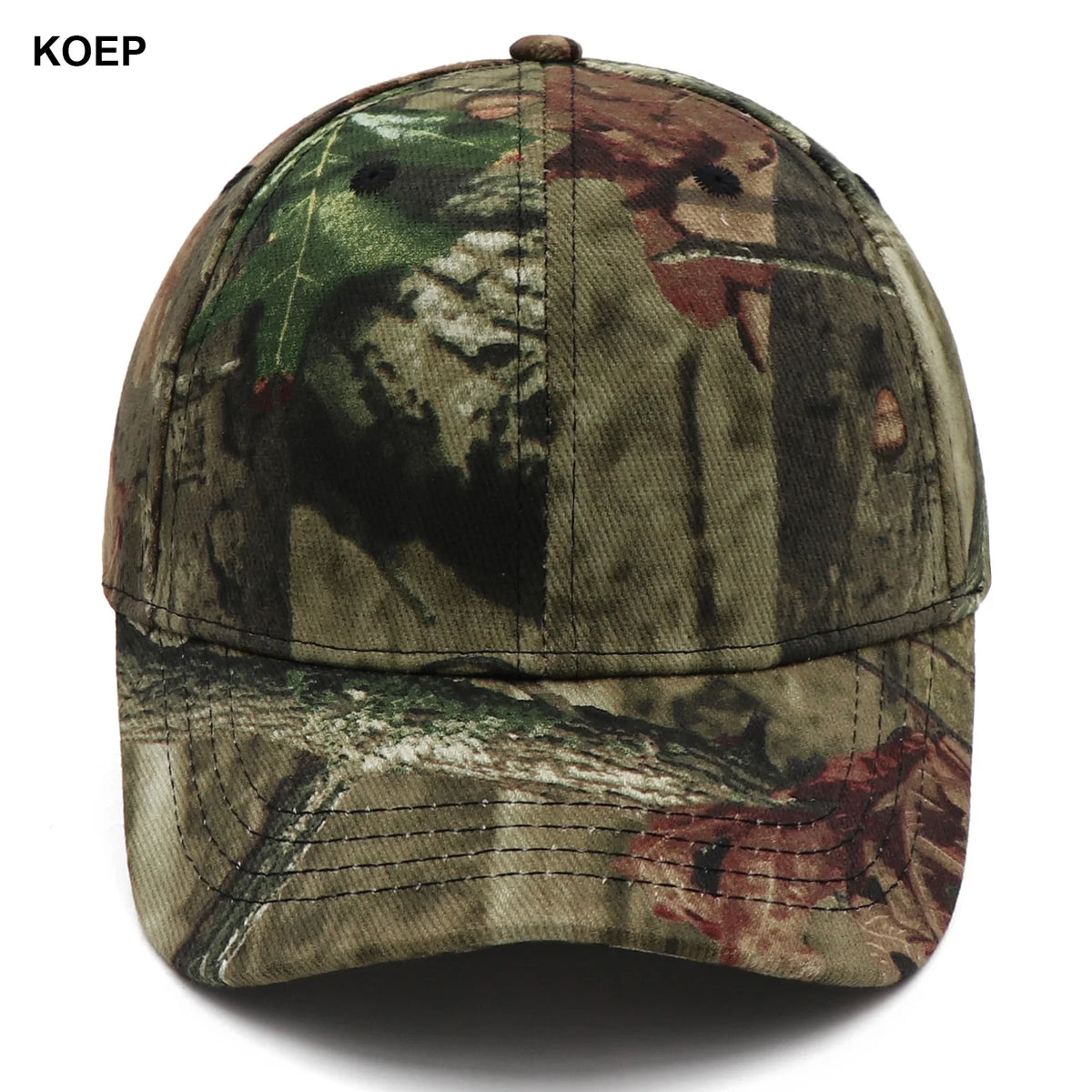 KOEP New Outdoor Jungle Fishing Baseball Hat Cap Man Camouflage Hunting Hat Casquette Bone Cotton Rucker Camo Snapback Dad Caps