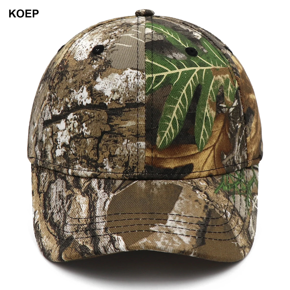 KOEP New Outdoor Jungle Fishing Baseball Hat Cap Man Camouflage Hunting Hat Casquette Bone Cotton Rucker Camo Snapback Dad Caps