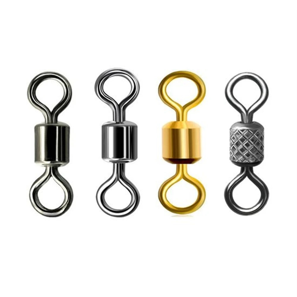 Factory Customized Fishing Hook Swivel Clip Snap Line Lure Bait Fisheries Fishing Material Accessories Pesca Wholesale By Bulk