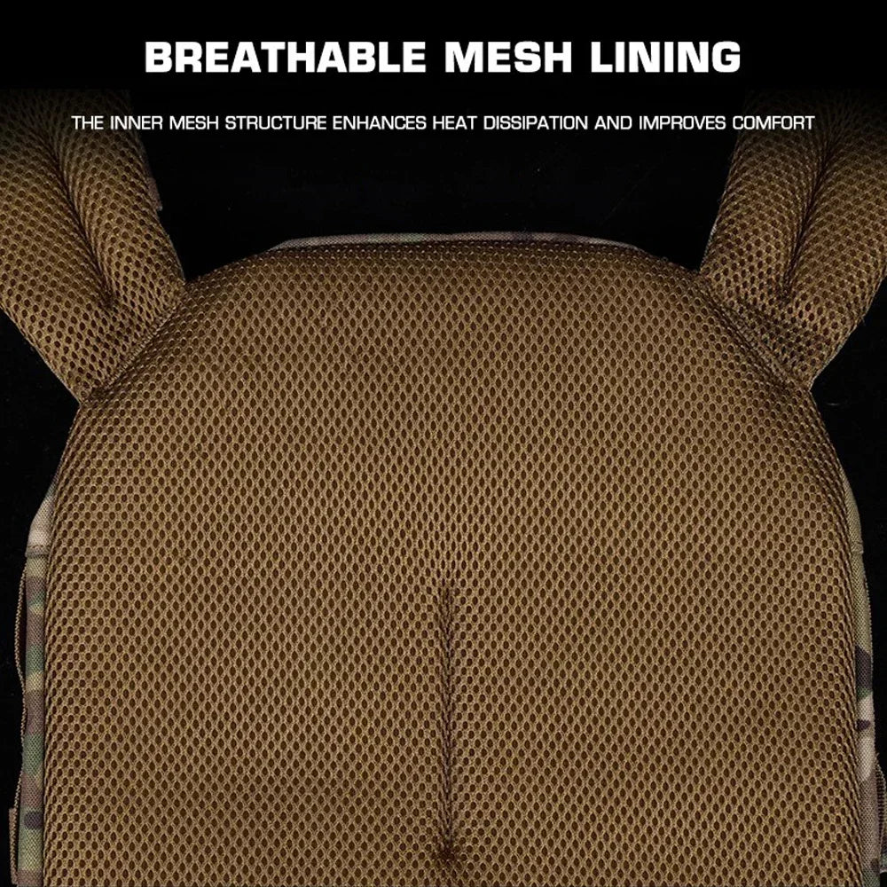 KZ Tactical Vest Quick Release Military Hunting Vest Comfort Lightweight Utility MOLLE Combat Army Body Armor Airsoft Gear