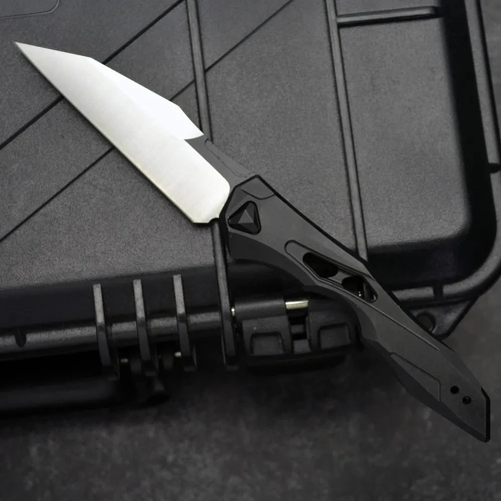 Ks Launch Series Folding Pocket Knife Lightweight Handle for Camping Fishing Hunting Outdoor Tools Used for Daily Carrying
