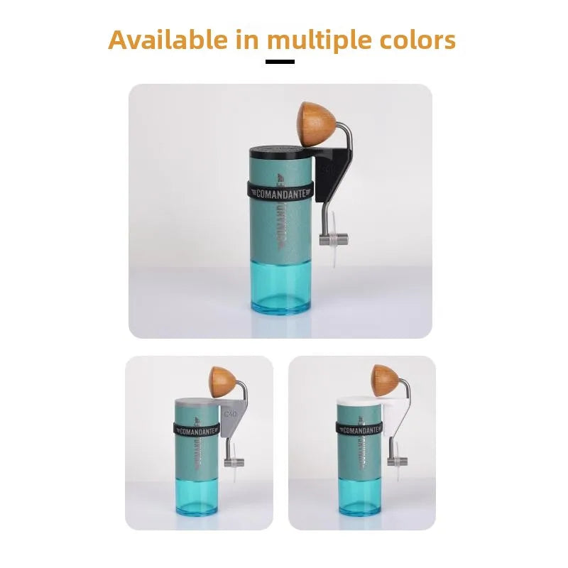 Comandante C40 Hand-Cranked Coffee Grinder Dust-Proof Sealed Portable Storage Cap for Camping Outdoor Activities