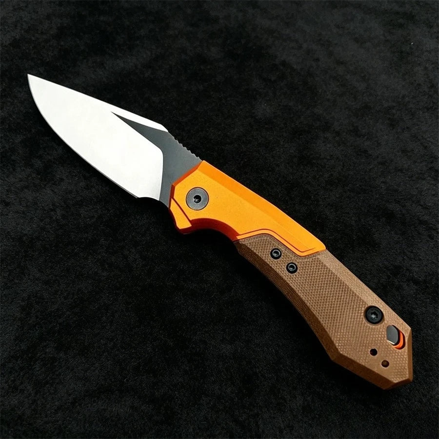 Ks Launch Series Folding Pocket Knife Lightweight Handle for Camping Fishing Hunting Outdoor Tools Used for Daily Carrying