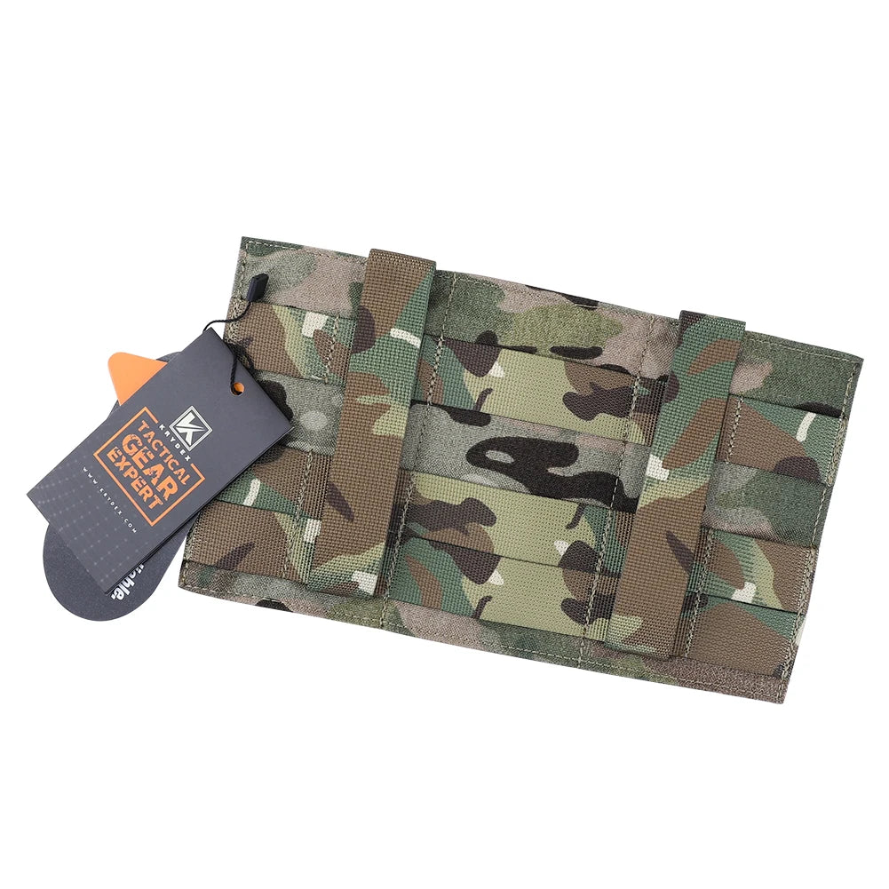 KRYDEX Fast Draw Tactical Molle Elastic Triple 5.56 .223 M4 M16 AR Magazine Pouch Mag Carrier Holster Hunting Vest Accessories