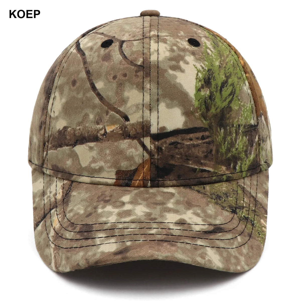 KOEP New Outdoor Jungle Fishing Baseball Hat Cap Man Camouflage Hunting Hat Casquette Bone Cotton Rucker Camo Snapback Dad Caps