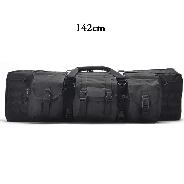 93CM/108CM/118CM/142CM Outdoor Hunting Gun Set Backpack Double Rifle Holster Equipment Camouflage Bag Large Capacity Backpack