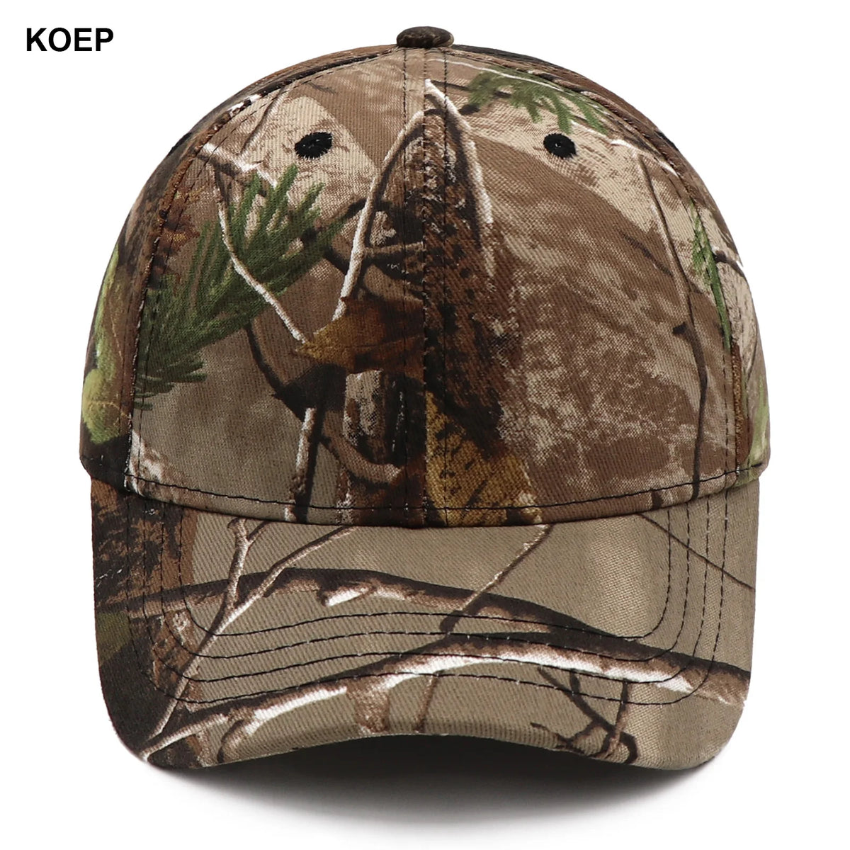 KOEP New Outdoor Jungle Fishing Baseball Hat Cap Man Camouflage Hunting Hat Casquette Bone Cotton Rucker Camo Snapback Dad Caps