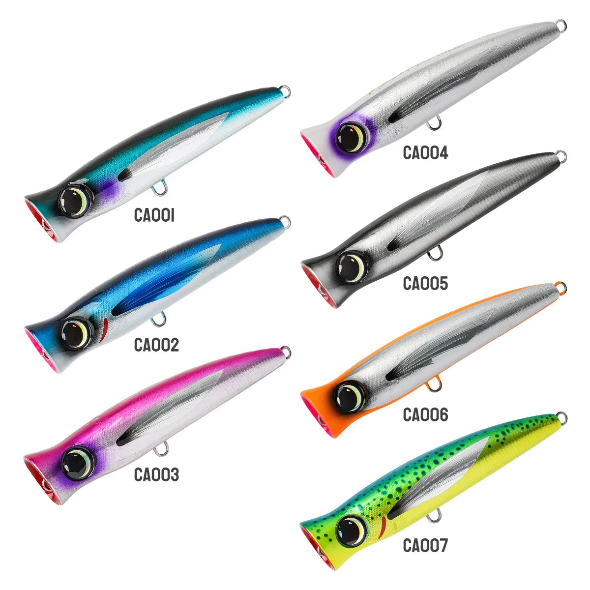 Noeby Handcraft Popper Fishing Lure 205mm 119g± Floating Popper Loud Bubbles Surface Wobblers Topwater Big Game Fising Baits