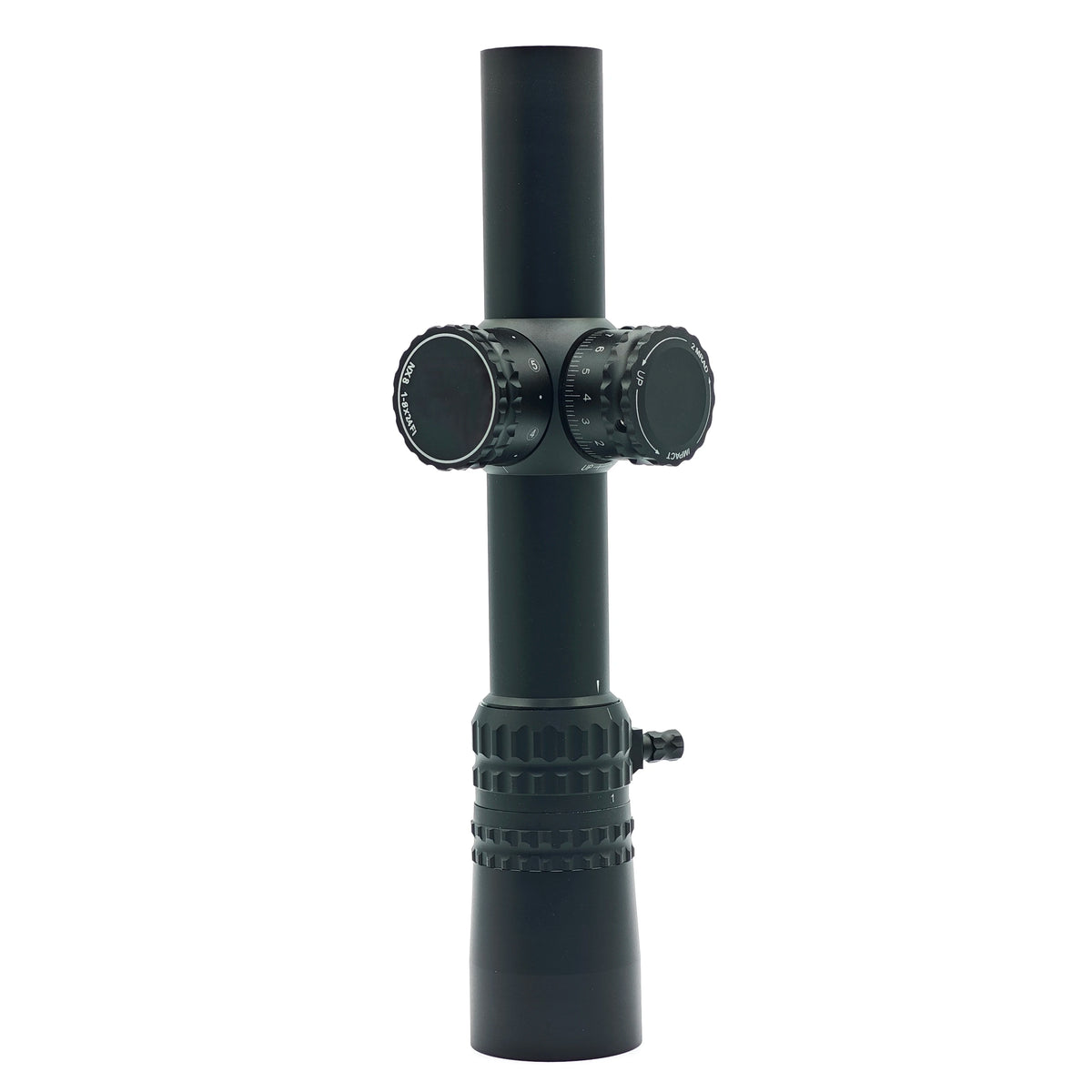 Tactical NX8 1-8x24mm (F1/FFP) 30mm Tube LPVO Riflescope Capped W/E Waterproof Fogproof Hunting Scope w/Zerostop, FC-Mil Reticle