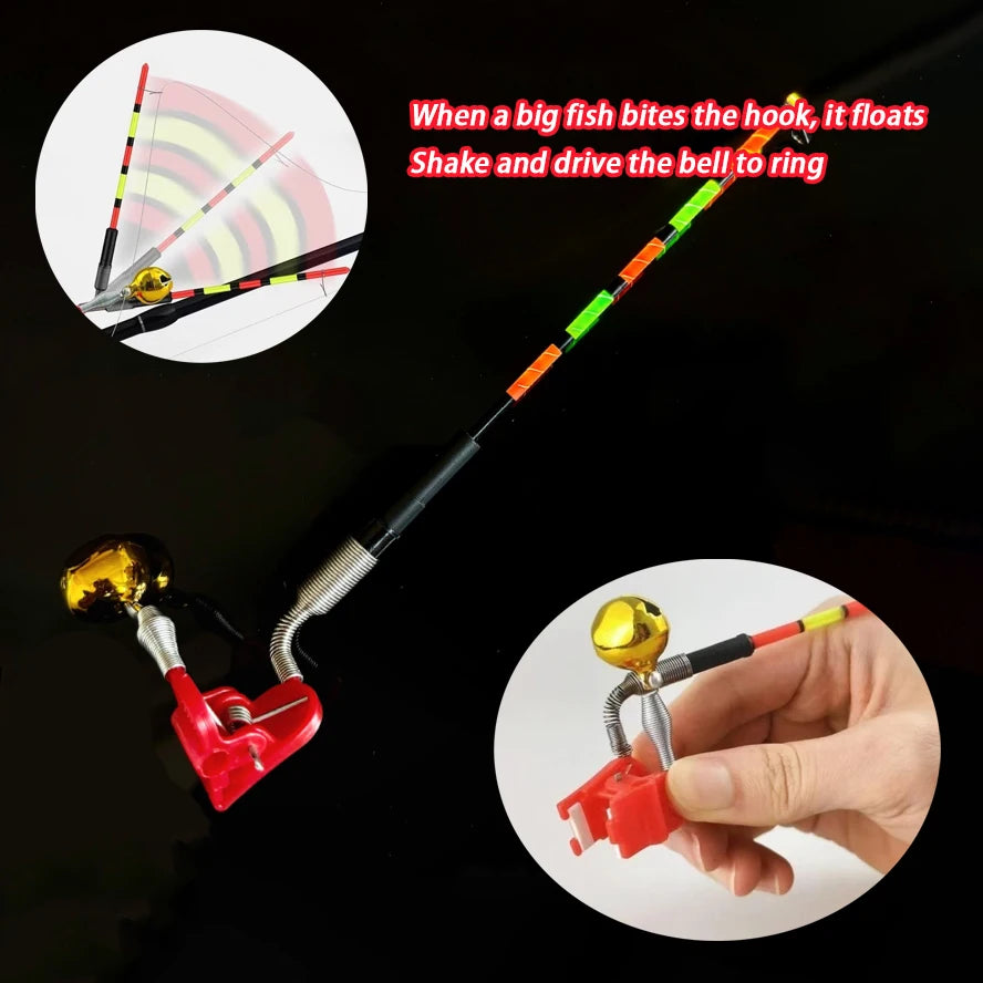 1PC Electronic Fish Bite Alarm Float LED Light Night Fishing Luminous Float Bobber Automatic Reminder Buoy Portable Fishing Tack