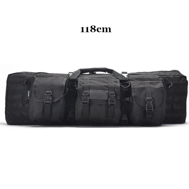 93CM/108CM/118CM/142CM Outdoor Hunting Gun Set Backpack Double Rifle Holster Equipment Camouflage Bag Large Capacity Backpack